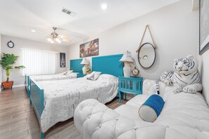 4 chambres, Wi-Fi gratuit, draps fournis