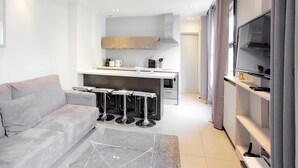 Leilighet – deluxe | Oppholdsområde