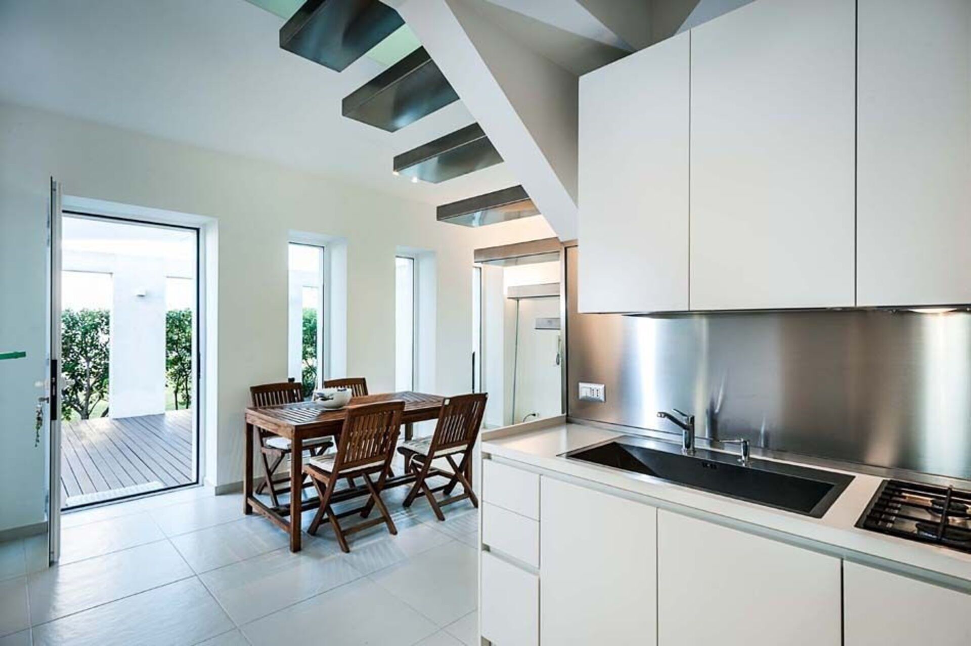 Kühlschrank, Ofen, Herdplatte, Geschirrspüler