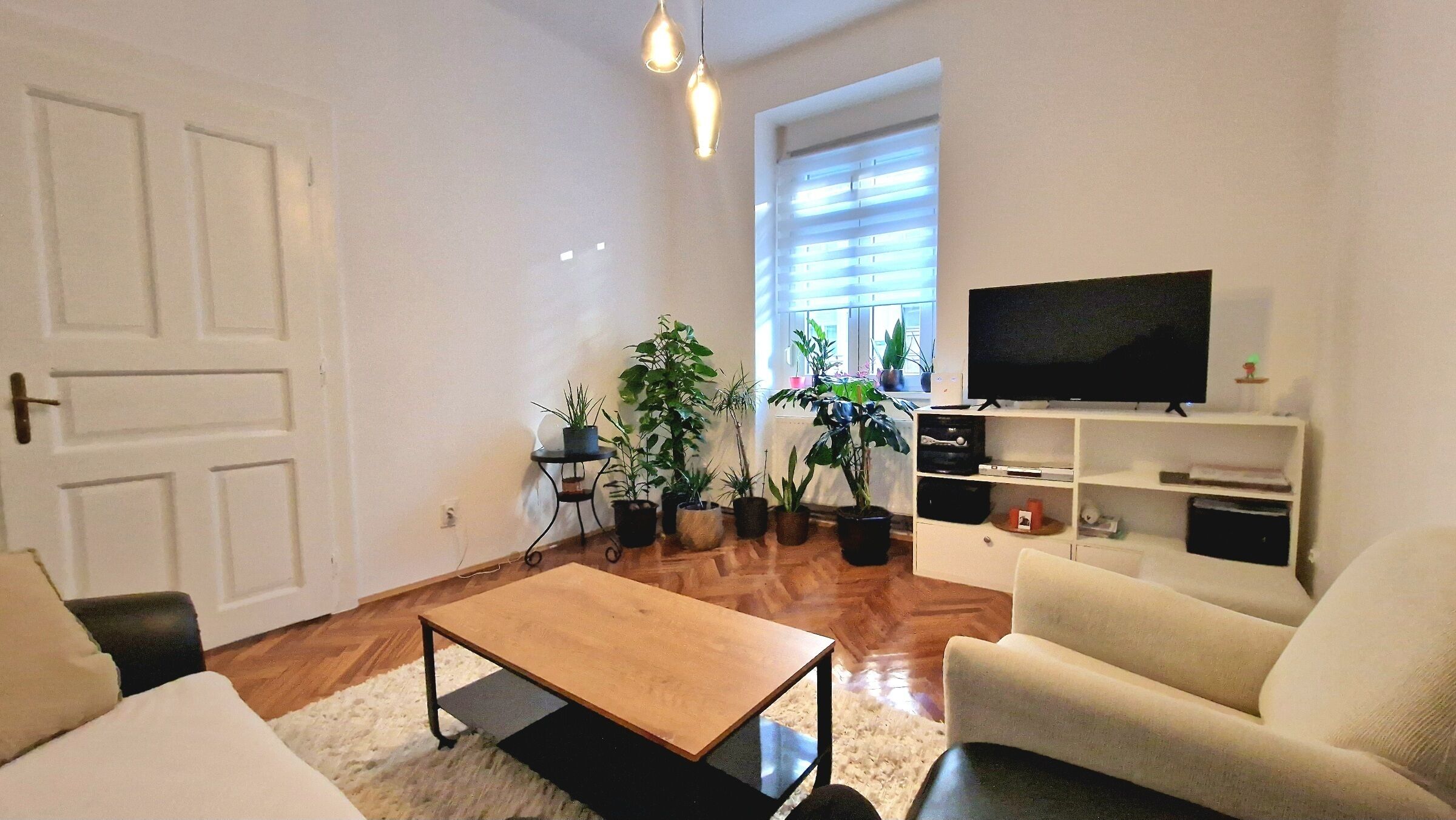Apartamento, 1 quarto, para fumantes, vista para a cidade | Sala de estar