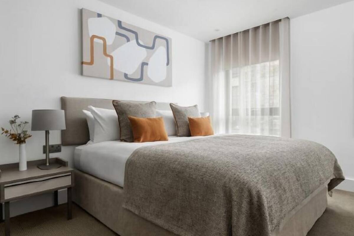 1 dormitorio, caja fuerte, cortinas opacas y sistema de insonorización