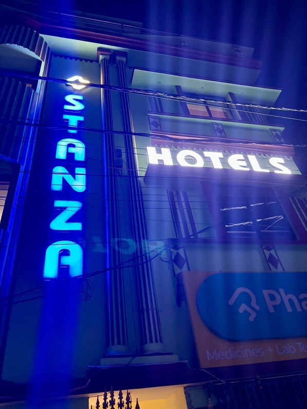 Façade de l’hébergement