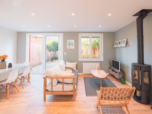 TV - Charming 3-bedroom house Quentovic, WiFi (Le Touquet-Paris-Plage)