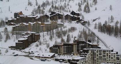 Cozy 2-room near slopes at Isola 2000