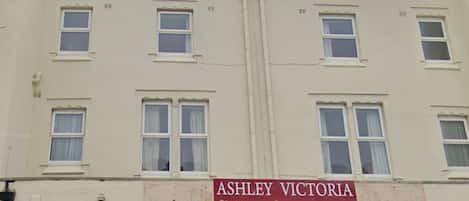 Voorkant van accommodatie