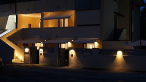 Fassade der Unterkunft