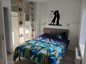 2 chambres, bureau, lit parapluie, Wi-Fi