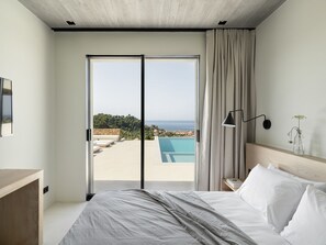 Deluxe Villa, Sea View | View from room - Design Villa Skioni by Halkidiki Villas (Kassandra)