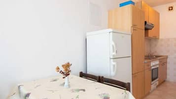 Apartment (Two Bedroom Apartment with Terrace an) | Private kitchen | Fridge