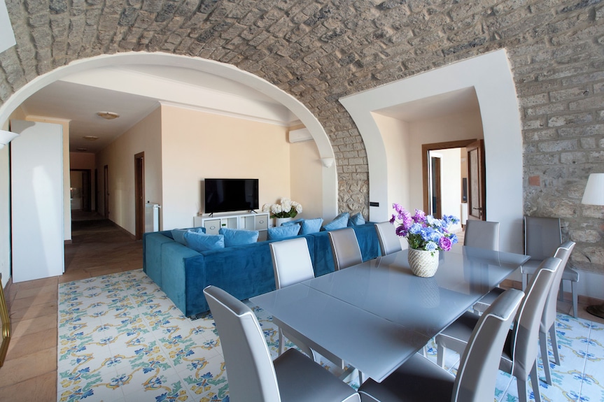 Villa Sirentum Seaview Pool & Spa Garden On Sorrento And Amalfi Coast! - Sorrento