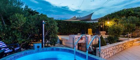 Villa (Rustic Villa Rudine) | Outdoor pool
