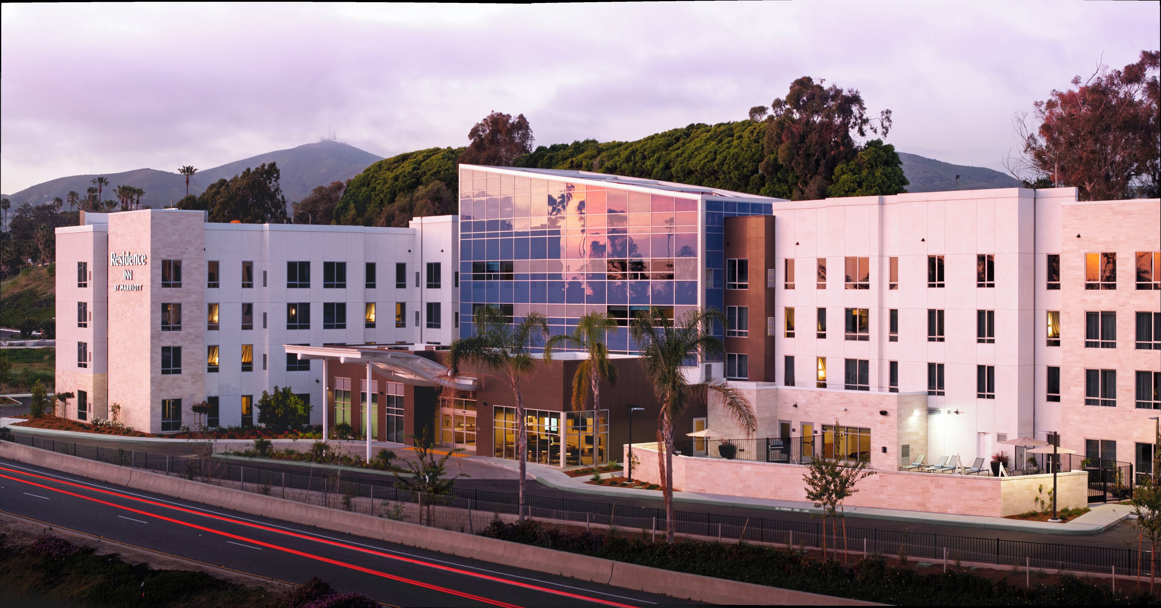 Fassade der Unterkunft