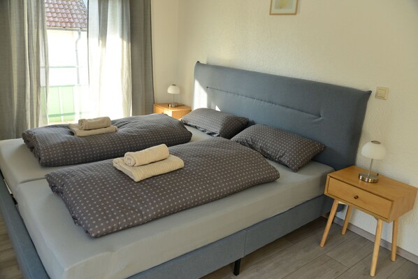 2 Schlafzimmer, WLAN, Bettwäsche