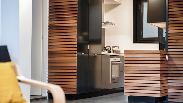 Toaster, spices, paper towels - Modern Flat (Vacallo)
