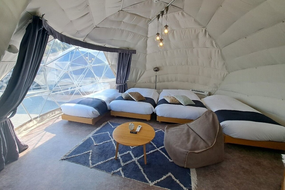 Tente Deluxe, balcon (D9) | 1 chambre, Wi-Fi gratuit, draps fournis