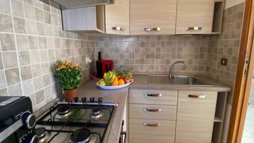 Appartement, 2 slaapkamers, balkon, uitzicht op stad | Interieur