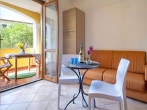 Apartment, 1 Bedroom, Balcony, Garden View | Balcony - Cozy Flat Just Steps From the Beach (Badesi)