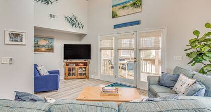 Walk to Ocean: Sunset Beach House w/ 3-level Deck!