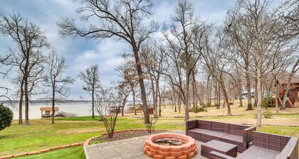 Home on Lake Fork: Patio, Grill & Fire Pit!