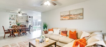 5 Mi to Museum of the Great Plains: Home w/ Patio