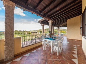 Apartment, 3 Bedrooms, Terrace, Garden View | Balcony