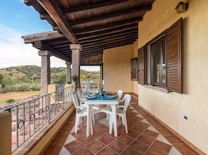 Apartment, 3 Bedrooms, Terrace, Garden View | Balcony
