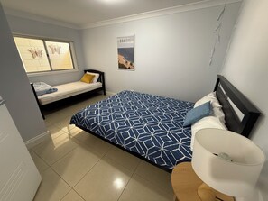 3 bedrooms, iron/ironing board