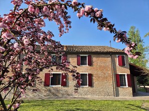 Façade de l’hébergement
