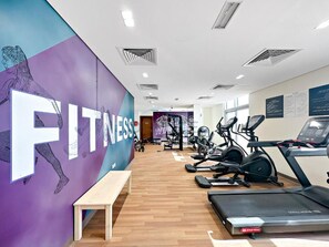 Fitness facility - Community View Studio with Exclusive Private Balcony, Azizi Star, Jebel Ali by Deluxe Holiday Homes (Dubai)