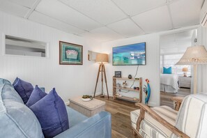 2 soverom, strykejern/-brett, wi-fi (inkludert) og sengetøy