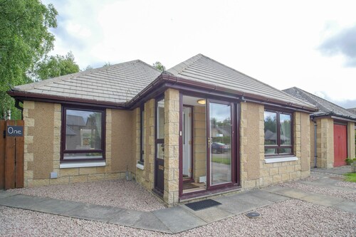Aviemore three bedroom property on the edge of a beautiful  Silver birch wood.