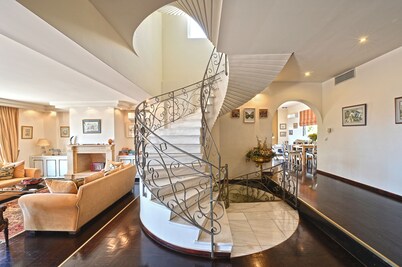 VILLA DOMUS RIVIERA with exclusive pool and breathtaking panoramic views