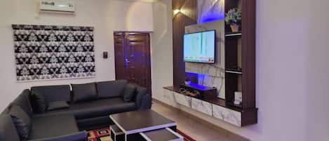 Apartamento, 2 habitaciones, fumadores, balcón | Sala de estar