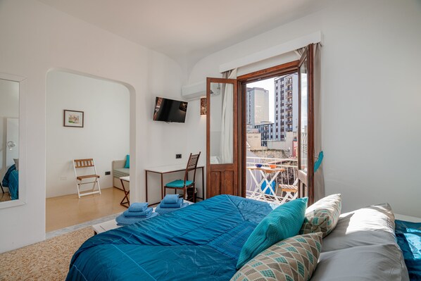 Comfort Room, Multiple Beds, Balcony | Balcony view