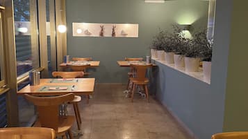 Daily buffet breakfast (EUR 15 per person)