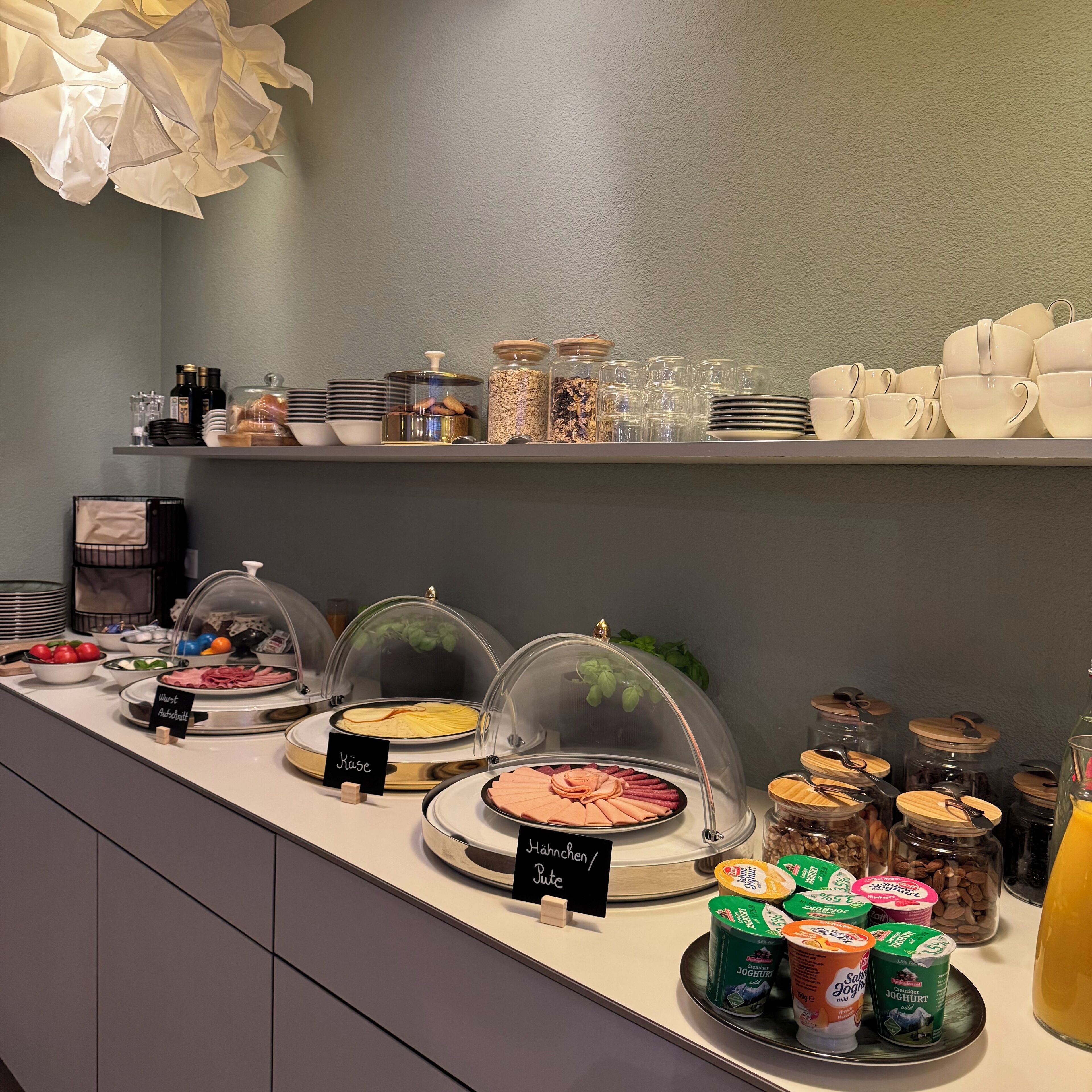 Daily buffet breakfast (EUR 15 per person)