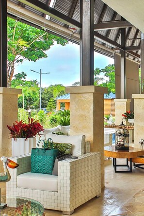 Living area - Hotel Boutique Villas Del Lago (Nagua)