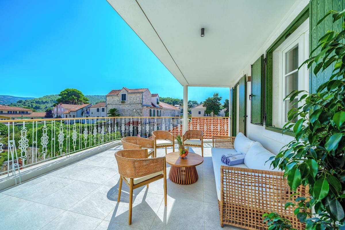 Luxe suite | Terras