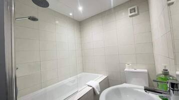 Shower, hair dryer
