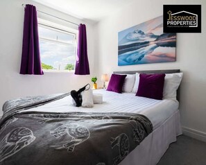 2 Schlafzimmer, Bügeleisen/Bügelbrett, WLAN, Bettwäsche