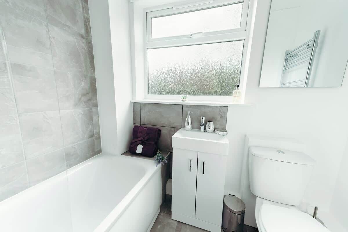 Shower, hair dryer