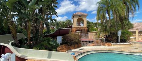 Una piscina climatizada