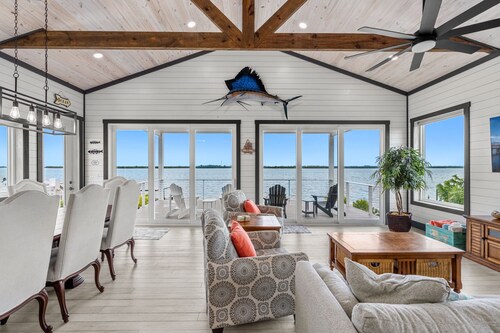 Boater's paradise-Private Island-Water-front-Close to Sebastian Inlet-Pets okay