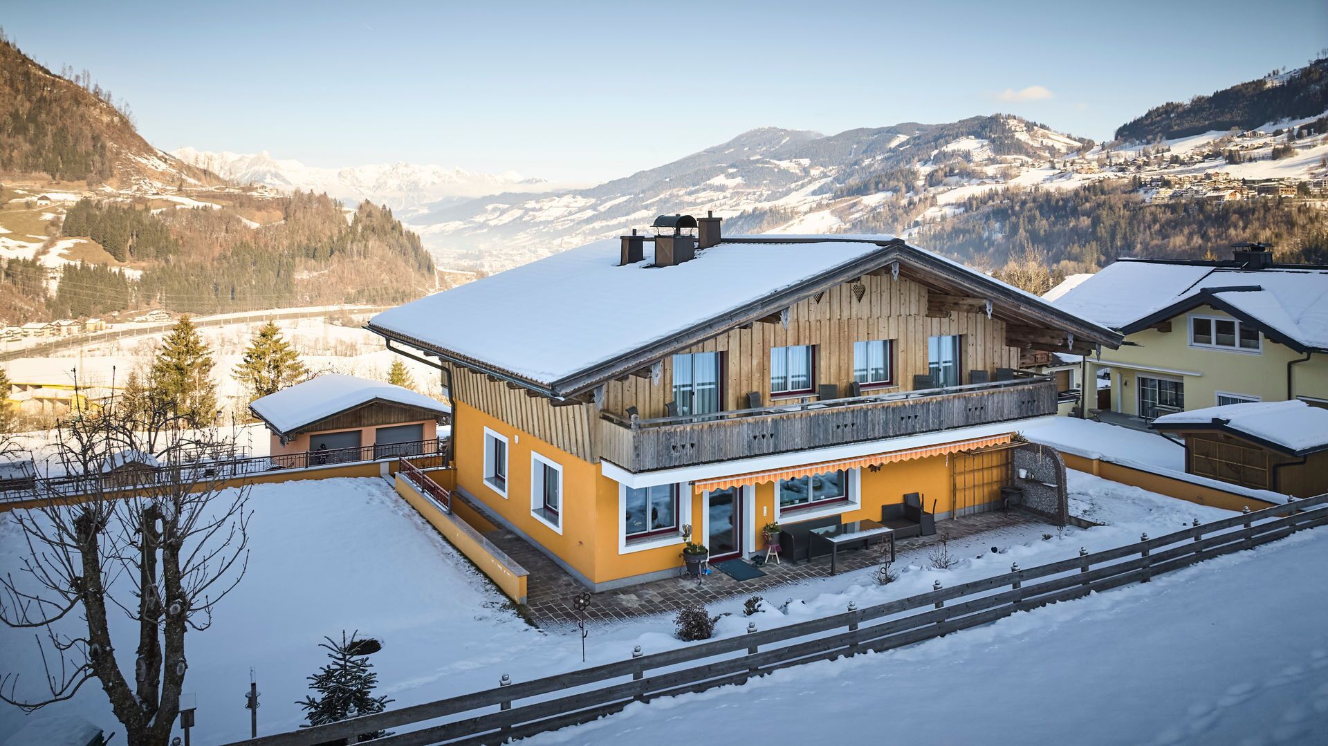 Voorkant van accommodatie