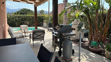 Villa, 3 Schlafzimmer, barrierefrei, eigener Pool | Terrasse/Patio