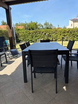 Villa, 3 Bedrooms, Accessible, Private Pool | Dining - Villa With a Private, Heated Pool for Exclusive use Near Cefalù (Lascari)