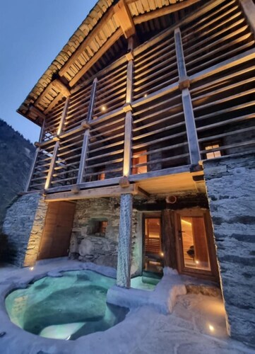 Ad Maiora  Baita Chalet Walser con SPA