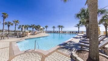 Indoor pool, a heated pool
