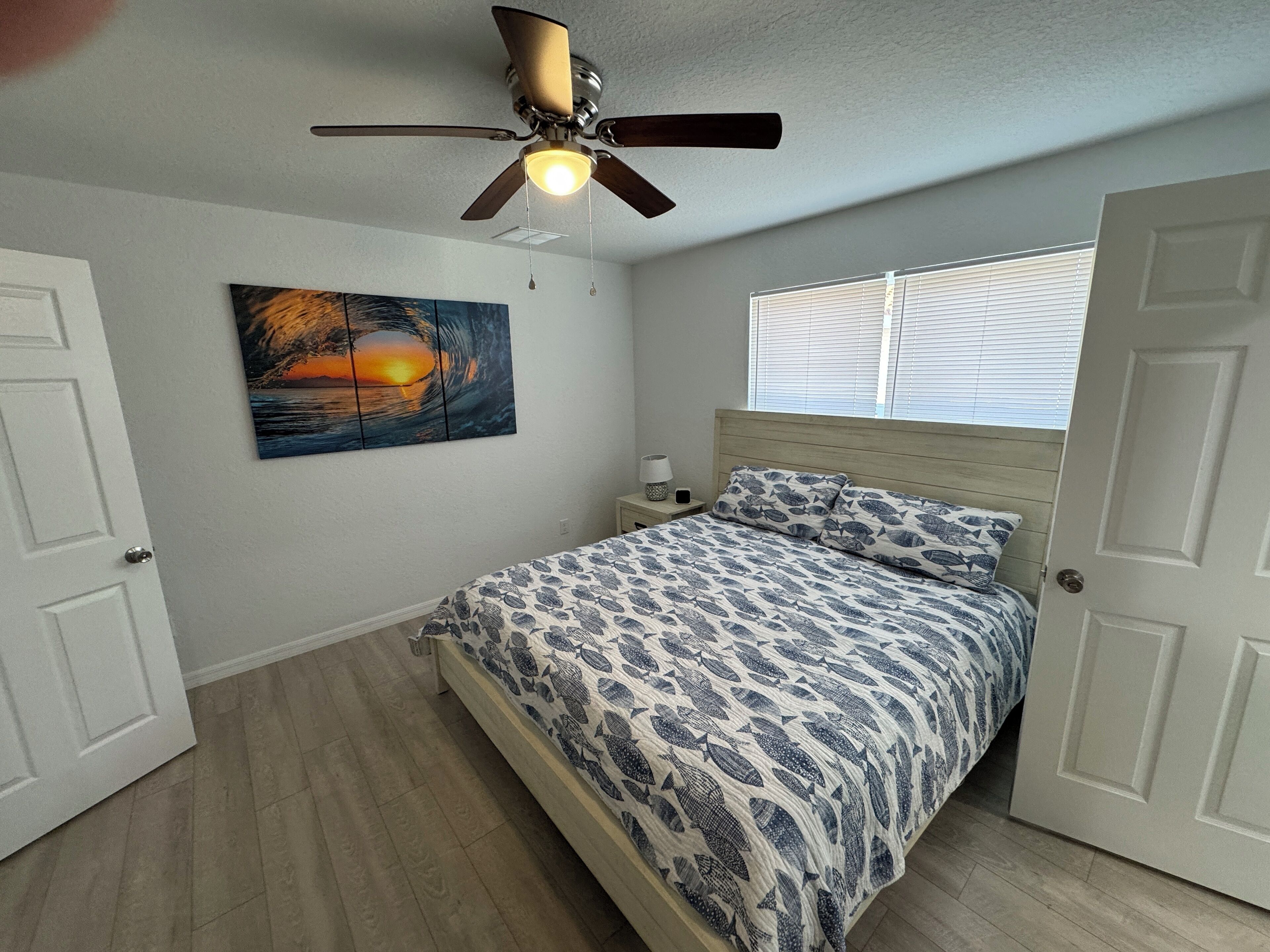 2 多间卧室、熨斗/熨衣板、免费 WiFi、床单