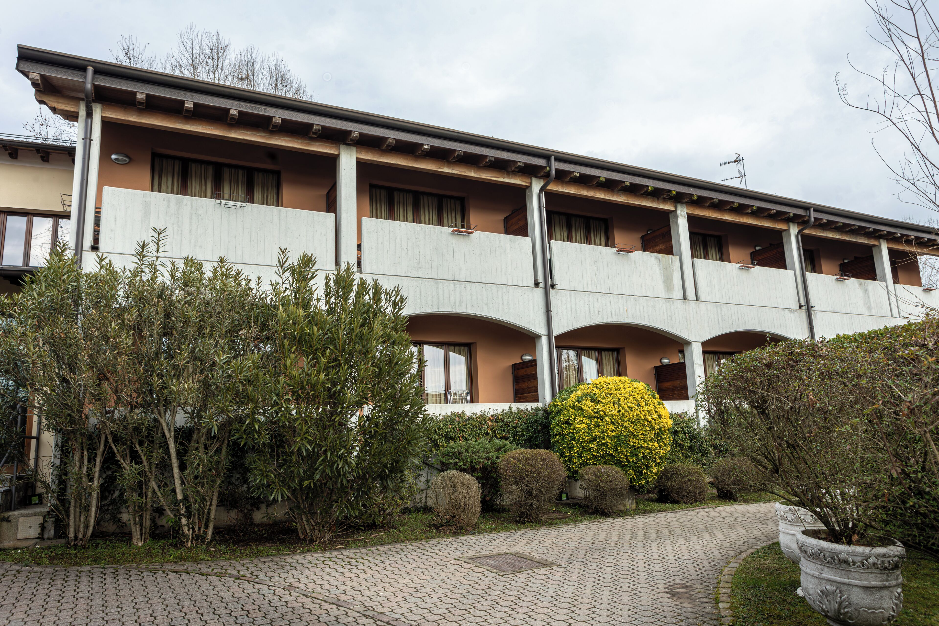 Facciata della struttura